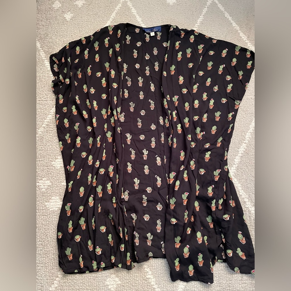 Succulent Kimono Style Coverup
